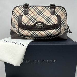Vintage Burberry leather Handbag